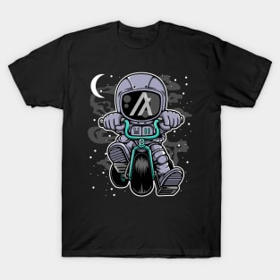 Astronaut Algorand ALGO Coin To The Moon Crypto Token Cryptocurrency Wallet Birthday Gift For Men Women T-Shirt